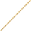 Thumbnail Image 1 of Solid Silk Rope Chain Bracelet 3mm 14K Yellow Gold 7.5"