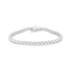 Thumbnail Image 0 of Lab-Grown Diamonds by KAY Tennis Bracelet 4 ct tw 10K White Gold 7"