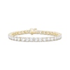 Thumbnail Image 0 of Lab-Created Diamonds by KAY Tennis Bracelet 8 ct tw 10K Yellow Gold 7.25"