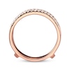 Thumbnail Image 3 of Diamond Enhancer Ring 1/4 ct tw Round-cut 14K Rose Gold