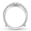 Thumbnail Image 2 of Diamond Enhancer Ring 1-1/2 ct tw Round-cut 14K White Gold