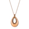 Thumbnail Image 1 of Le Vian Chocolate Diamond Necklace 1/3 ct tw 14K Rose Gold 18&quot;