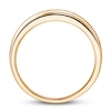 Thumbnail Image 2 of Men's Wedding Band 1/10 ct tw Diamonds 10K Yellow Gold