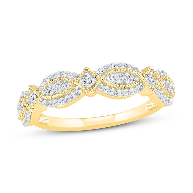 Main Image 1 of Diamond Promise RIng 1/3 ct tw 10K Yellow Gold