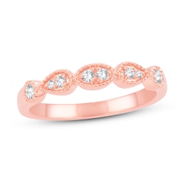 Diamond Ring 1/6 ct tw 10K Rose Gold