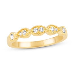 Diamond Ring 1/6 ct tw 10K Yellow Gold