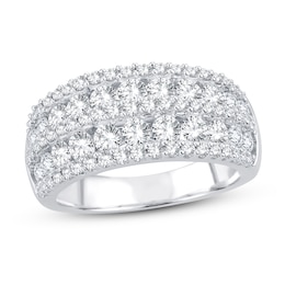 Diamond Fashion Ring 2 ct tw 14K White Gold