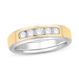 Men's Diamond Ring 1/2 ct tw 14K Two-Tone Gold