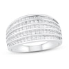 Thumbnail Image 1 of Diamond Ring 5/8 ct tw Round-cut Sterling Silver