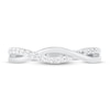 Thumbnail Image 2 of Diamond Stackable Ring 1/10 ct tw 10K White Gold