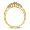 Thumbnail Image 3 of Diamond Fashion Ring 1/2 ct tw Round-cut 10K Yellow Gold