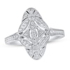 Thumbnail Image 0 of Diamond Ring 1/4 ct tw Round-cut Sterling Silver