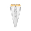 Thumbnail Image 3 of Men's Diamond Ring 3/4 ct tw Round-cut 10K Two-Tone Gold