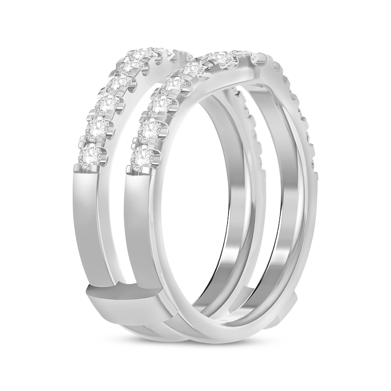 Main Image 2 of Diamond Enhancer Band 1 ct tw Round-cut 14K White Gold