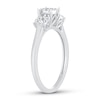 Thumbnail Image 2 of Diamond Fashion Ring 1/2 ct tw Round-cut 10K White Gold