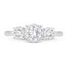 Thumbnail Image 3 of Diamond Fashion Ring 1/2 ct tw Round-cut 10K White Gold