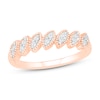 Thumbnail Image 1 of Diamond Stacking Ring 1/10 ct tw Round-cut 10K Rose Gold