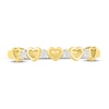 Thumbnail Image 2 of Diamond Stacking Ring 1/20 ct tw Round-cut 10K Yellow Gold