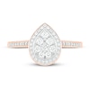 Thumbnail Image 2 of Diamond Promise Ring 1/3 ct tw Round-cut 10K Rose Gold