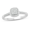 Thumbnail Image 1 of Diamond Promise Ring 1/4 ct tw Round-Cut 10K White Gold