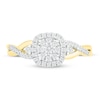 Thumbnail Image 2 of Diamond Fashion Ring 1/3 ct tw Round-cut 10K Yellow Gold