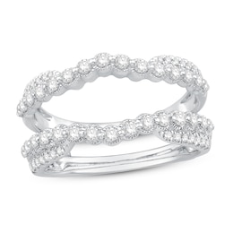 Adore Diamond Enhancer Band 5/8 ct tw Round-Cut 14K White Gold