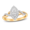 Thumbnail Image 0 of Diamond Ring 1/4 ct tw 10K Yellow Gold