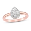 Thumbnail Image 1 of Diamond Promise Ring 1/5 ct tw Round-Cut 10K Two-Tone Gold