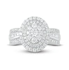 Thumbnail Image 2 of Diamond Fashion Ring 1 ct tw Round-Cut 10K White Gold