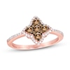 Thumbnail Image 1 of Le Vian Diamond Flower Ring 1/2 ct tw 14K Strawberry Gold