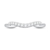 Thumbnail Image 3 of Diamond Contour Ring 1/8 ct tw 14K White Gold