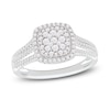 Thumbnail Image 1 of Multi-Diamond Ring 1/2 ct tw Round-cut 10K White Gold