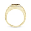 Thumbnail Image 3 of Men's Diamond Ring 1/2 ct tw Round-cut 10K Yellow Gold