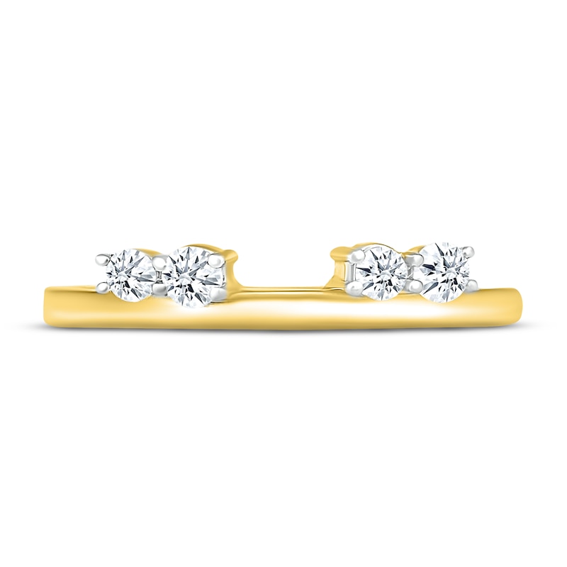 Main Image 2 of Diamond Enhancer Ring 1/4 ct tw Round-cut 10K Yellow Gold