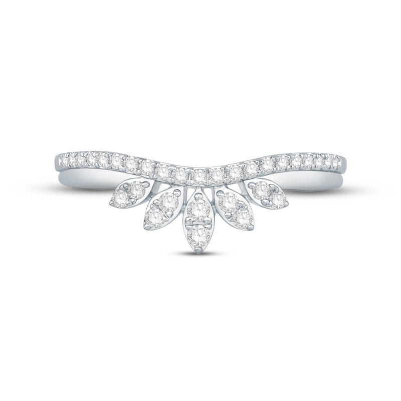 Main Image 3 of Diamond Enhancer Ring 1/4 ct tw Round-cut 14K White Gold