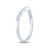 Thumbnail Image 1 of Diamond Enhancer Ring 1/10 ct tw Round-cut 14K White Gold