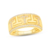 Thumbnail Image 1 of Men's Diamond Wedding Band 1/2 ct tw Round-cut 10K Yellow Gold