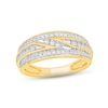 Thumbnail Image 1 of Men's Diamond Wedding Band 5/8 ct tw Round-cut 14K Yellow Gold