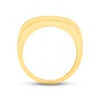 Thumbnail Image 3 of Men's Diamond Wedding Band 3/4 ct tw Round-cut 14K Yellow Gold