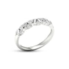 Thumbnail Image 2 of Diamond Ring 1/3 ct tw Baguette & Round-cut Sterling Silver