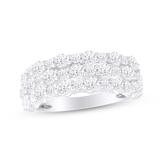Lab-Created DIamonds by KAY Ring 2 ct tw Round-cut 14K White Gold