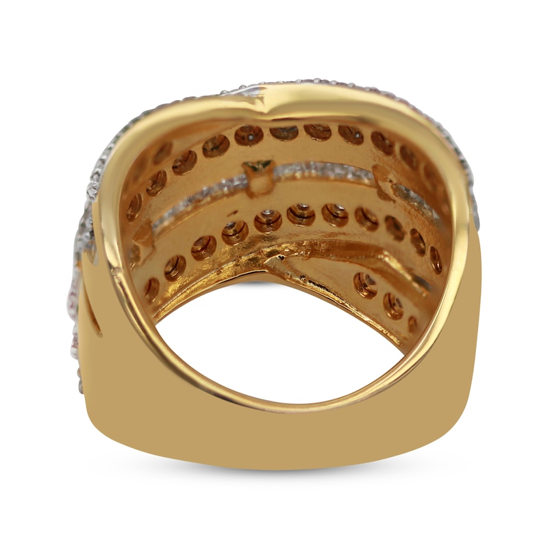 Women's V Shape Ring - Gold Plated Finish Stainless Steel
