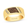 Thumbnail Image 0 of Le Vian Men’s Chocolate Diamond Ring 1/2 ct tw 14K Honey Gold