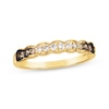 Thumbnail Image 1 of Le Vian Chocolate Ombré Diamond Ring 1/4 ct tw 14K Honey Gold