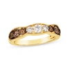 Thumbnail Image 0 of Le Vian Chocolate Ombré Diamond Ring 1 ct tw 14K Honey Gold