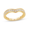 Thumbnail Image 1 of Diamond Milgrain Contour Band 3/8 ct tw 14K Yellow Gold