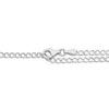 Thumbnail Image 2 of Diamond Adjustable Line Tennis Bracelet 1/5 ct tw Sterling Silver