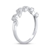 Thumbnail Image 2 of Diamond Leaves Contour Ring 1/4 ct tw 14K White Gold