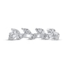 Thumbnail Image 3 of Diamond Leaves Contour Ring 1/4 ct tw 14K White Gold