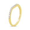 Thumbnail Image 1 of Diamond Contour Ring 1/4 ct tw 14K Yellow Gold